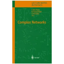 Complex Networks, Fachbücher von Hans Frauenfelder, Zoltan Toroczkai