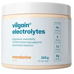 VILGAIN Getränkepulver Elektrolyte Mandarine | 320g Dose
