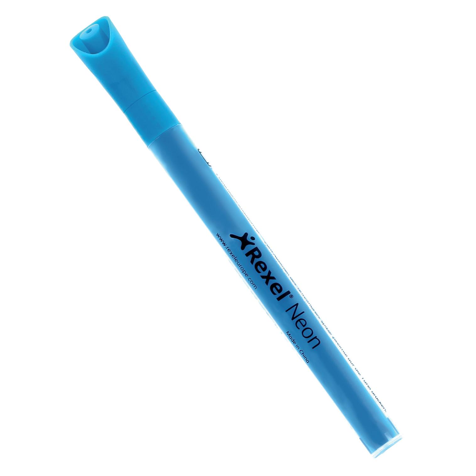 Nobo Whiteboardmarker Neon rund med 4 stk. ass. farver (4x) (1903892)
