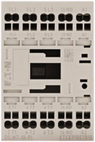 Eaton DILM7-10(230V50HZ,240V60HZ)-PI Leistungsschütz 3 Schließer 3kW 7A 1St.