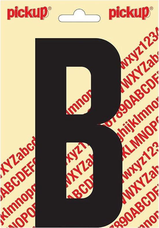 Nobel Sticker letter B zwart Pickup