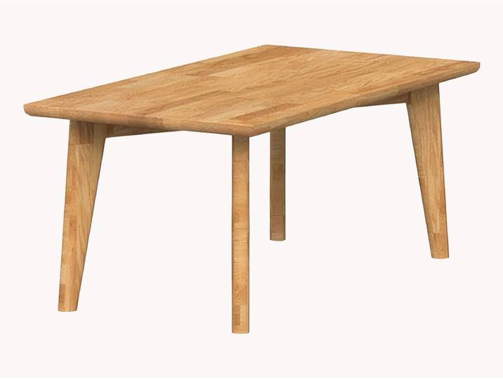 Tisch Tario - 90x110 cm - Kernbuche