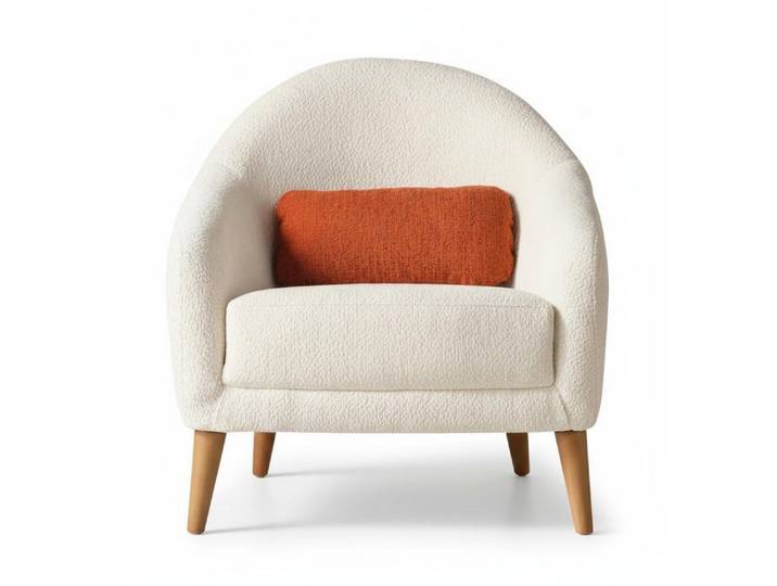 JVmoebel Sessel Sessel Moderner Stil Beige Farbe Weiche Polsterung Elegantes Design (1-St), Made in Europa