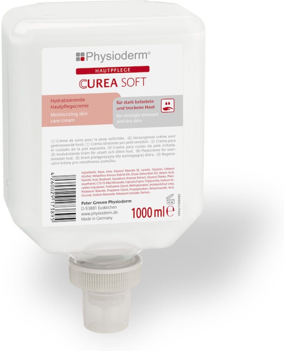 Physioderm CUREA 1-L-Neptuneflasche Hautpflegecreme ; PGP (14382004)