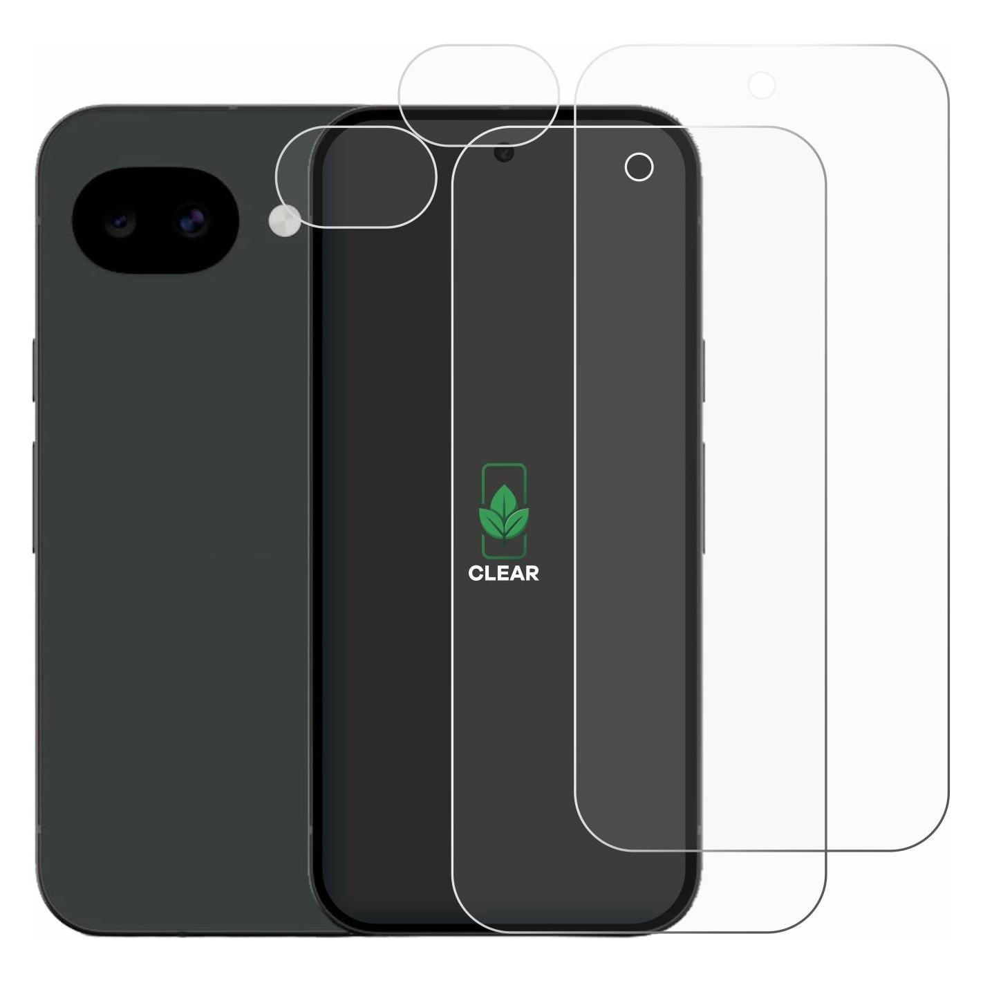 ScreenLeaf Schutzfolie für Google Pixel 10a (Display+Kamera) Displayschutz Display Schutz Folie Klar (2 Stk., Google Pixel 10a) (6162348)