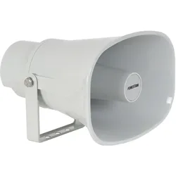 Fonestar Ip-66 Trompetenlautsprecher, 15/7.5W, 100V, PA Lautsprecher, Grau, Weiss