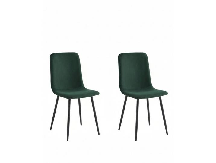 P & B Stuhl-Set, Dunkelgrün, Metall, Rundrohr, 44x92x54 cm, Esszimmer, Stühle, Polsterstühle