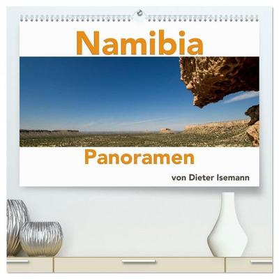 Namibia - Panoramen (hochwertiger Premium Wandkalender 2026 DIN A2 quer), Kunstdruck in Hochglanz