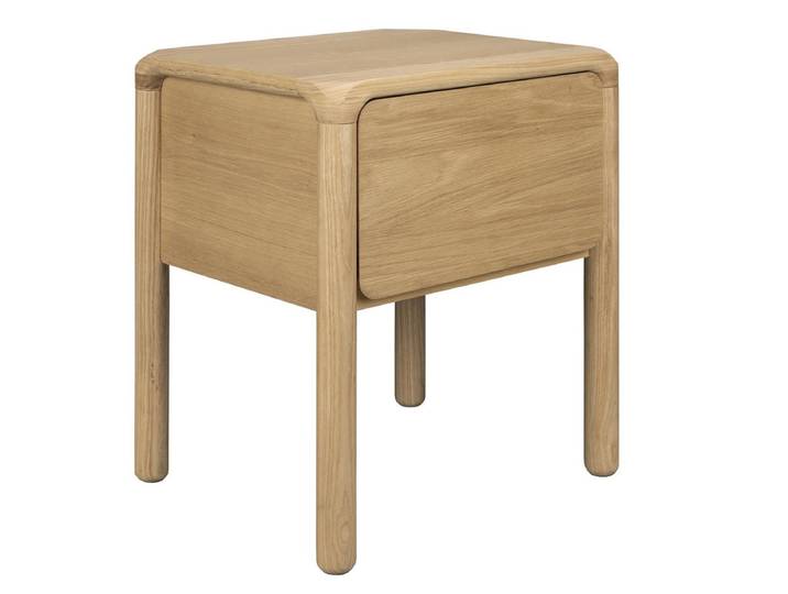 Beistelltisch Stand Storm – aus Eschenholz in Natur - Natur - Luxusbetten24