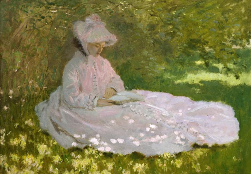 Grafika Puzzel Claude Monet Lente 1000 stukjes Kunstpuzzel