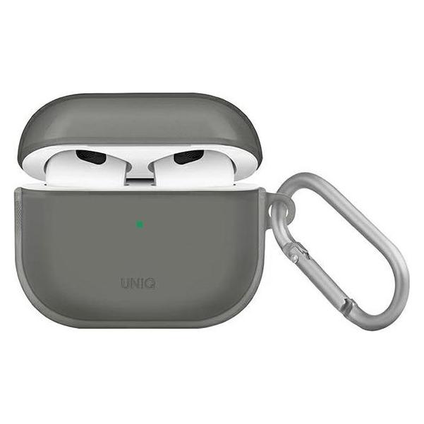 Uniq etui Glase AirPods 3 dymionysmoke (Kopfhörer Hülle) (UNIQ-AIRPODS(2021)-GLSSMK)
