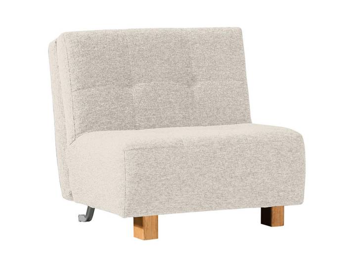 Novel Schlafsessel Juice, Natur, Holz, Eiche, Uni, 85x92x102 cm, Fußauswahl, Stoffauswahl, Liegefunktion, Wohnzimmer, Sessel, Schlafsessel
