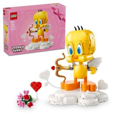 LEGO 40824 Looney Tunes Liebesbote Tweety, Kinder Spielzeug zum Bauen