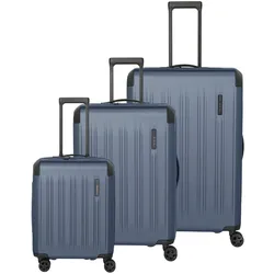 Travelite Kofferset 3tlg. DYNAMIIC 4w S erw./M erw./L erw. denimblue