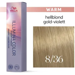 Wella Illumina Color Haarfarbe 8/36 Hellblond Gold-Violett