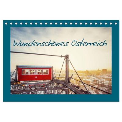 Wunderschönes Österreich (Tischkalender 2027 DIN A5 quer), CALVENDO Monatskalender