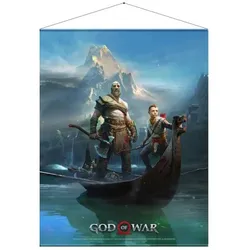 Gaya Entertainment God of War Wallscroll "Father and Son", Weiteres Gaming Zubehör