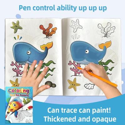 Spark Creativity, With The Sea Themed Kids Coloring Book, Coloring And Be Happy Spark Creativity, With The Sea Themed Kids Coloring Book, Coloring And Be Happy