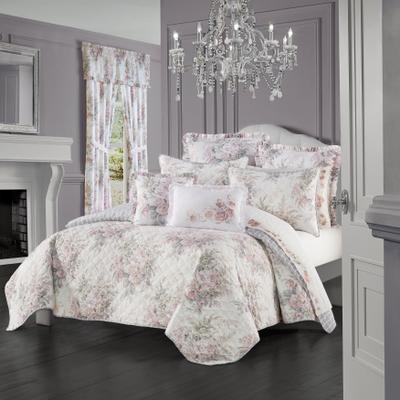 Estelle Blush 3 Piece Quilt Set by Royal Court in Blush (Size TWIN)
