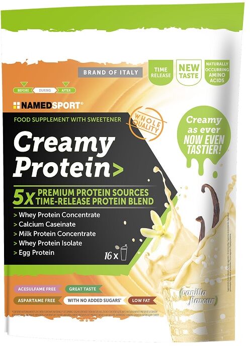 NAMEDSPORT Srl CREAMY Prot.80 Vanilla 500g