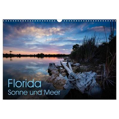 Florida. Sonne und Meer (Wandkalender 2027 DIN A3 quer), CALVENDO Monatskalender