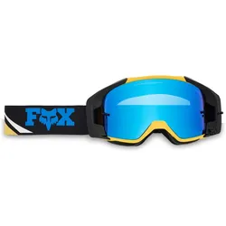 Fox, Herren, Sportbrille, Vue Arc Goggle - Vivid (Transparent), Blau, Gelb
