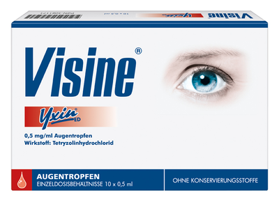 Kenvue Germany GmbH (CHC) VISINE Yxin ED Einzeldosispipetten 10X0.5 ml 04081171