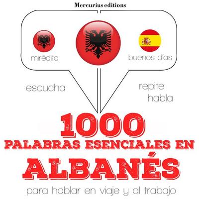 1000 palabras esenciales en albanés - JM Gardner, Audio, 9782821119314