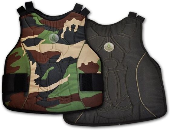 Buddha Paintball Buddha Chestplate - Woodland/Svart