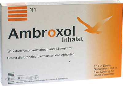 Penta Arzneimittel GmbH AMBROXOL Inhalat Lösung für einen Vernebler 20X2 ml 03560550