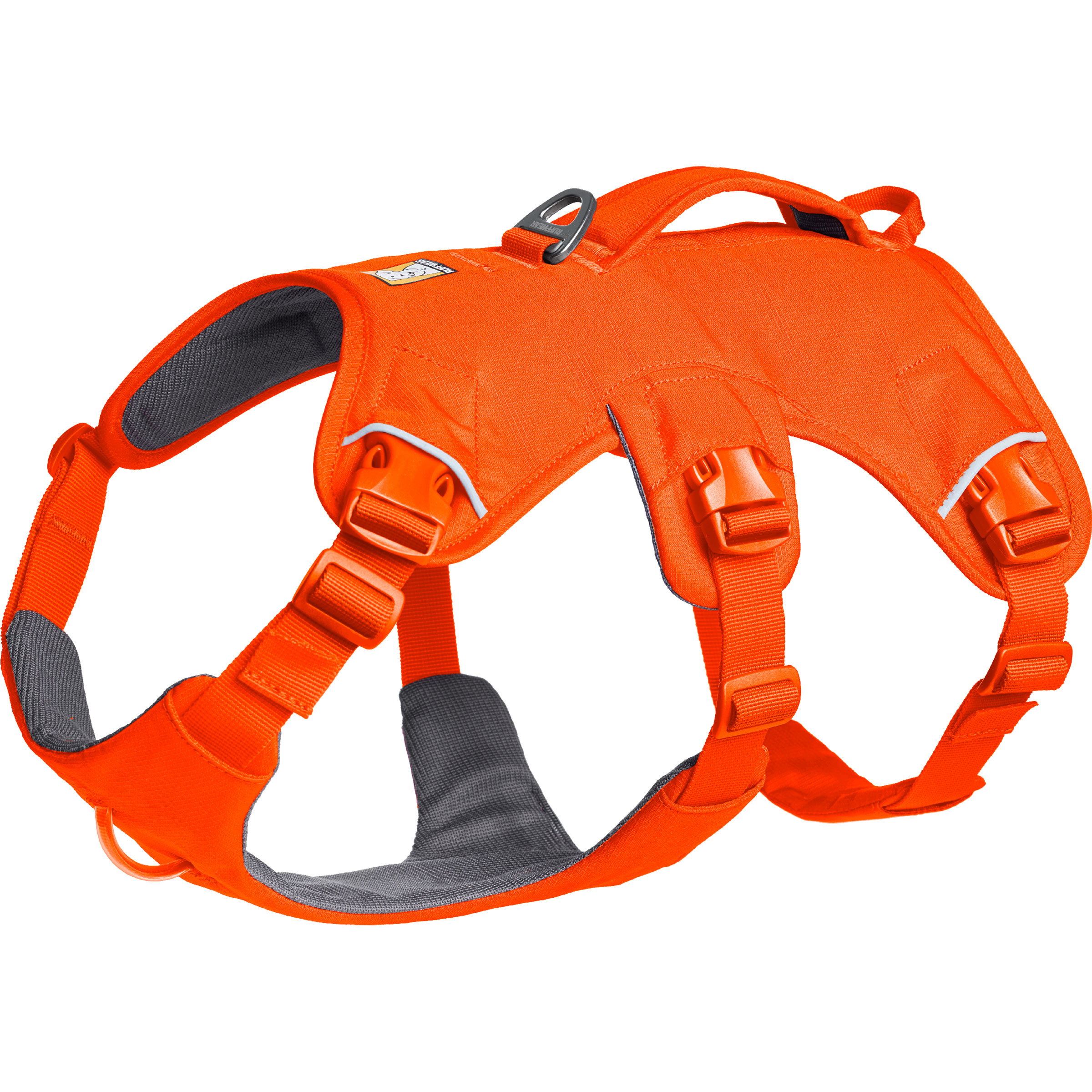 Ruffwear Web Master Hundegeschirr Hundegeschirre orange Größe M (69-81CM) Camping