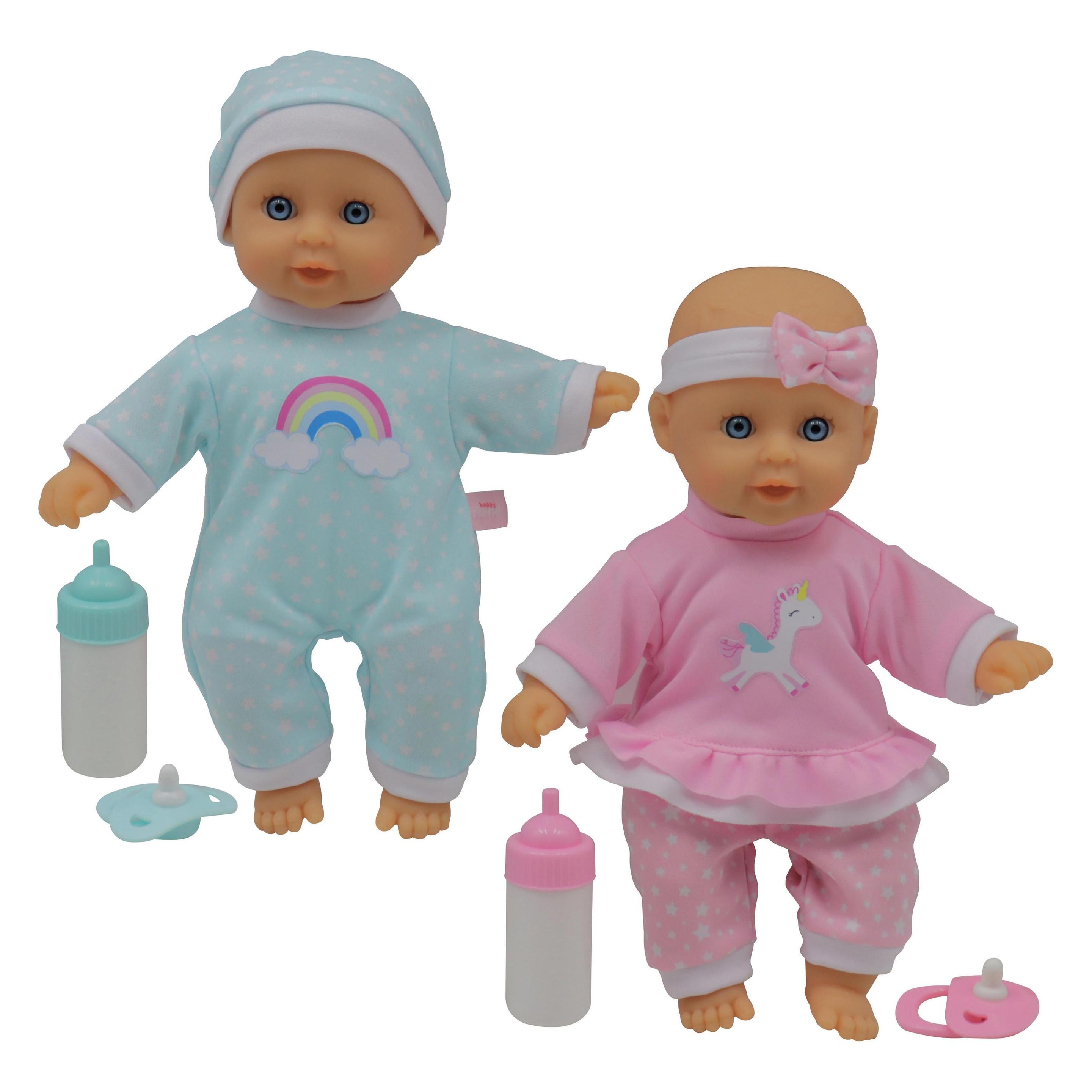 happytoys Twin Baby dolls 30cm (504221) (504221)