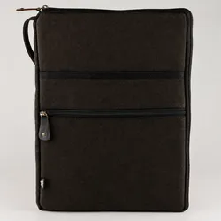 Stonewash  Large Laptop Pouch - Charcoal - 30x40cm