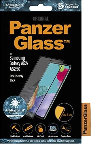 PanzerGlass Edge-to-Edge Antibacterial für Samsung Galaxy A52/A52 5G/A52s 5G/A53 5G