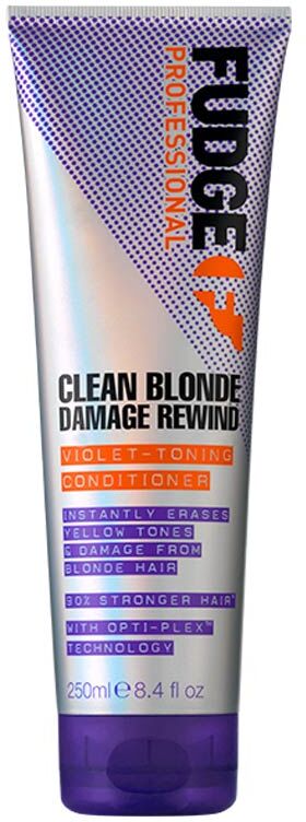 Fudge Clean Blonde Damage Rewind Purple Violet Toning & Repair Conditi