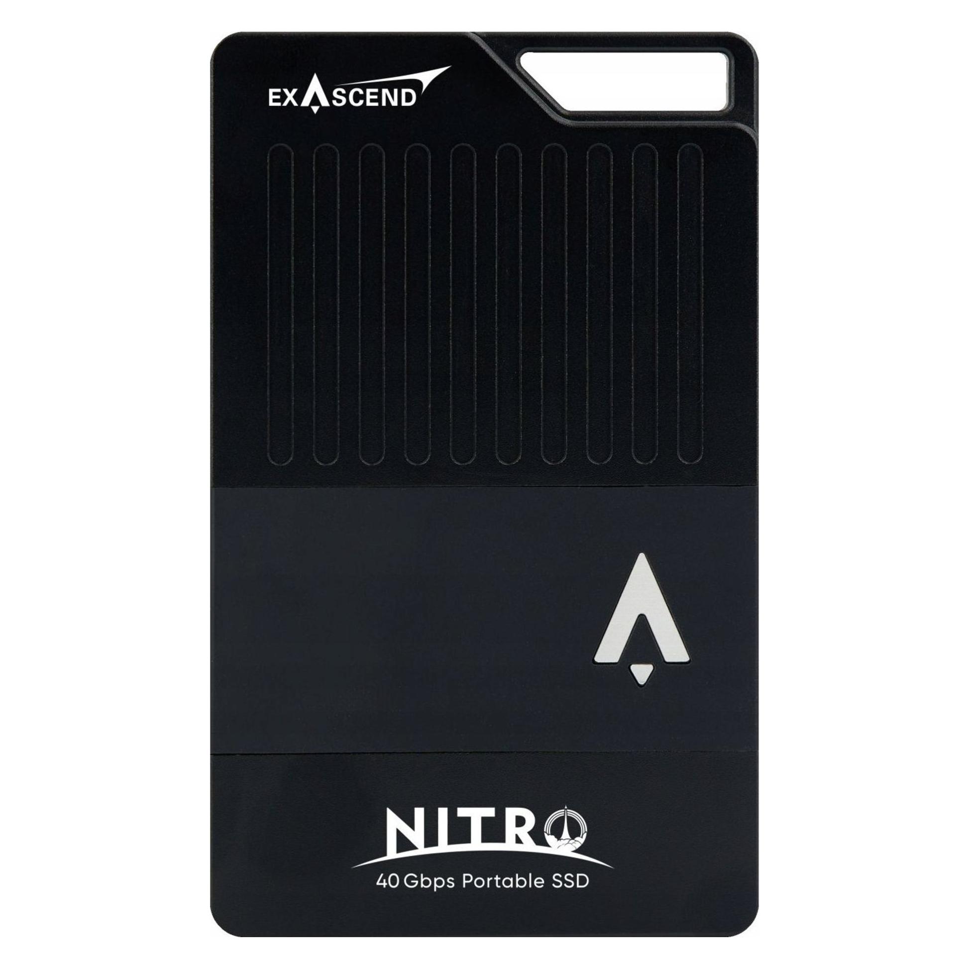 Exascend Nitro Portable SSD USB Type C 40GB/s 2TB (2 TB) (EXU4M6N02TP0B)