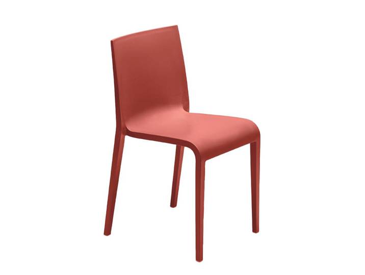 ET AL set de 4 chaises NASSAU 533 (Marsala - Polypropylène)