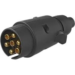 Stecker 7-polig  - aus Kunststoff