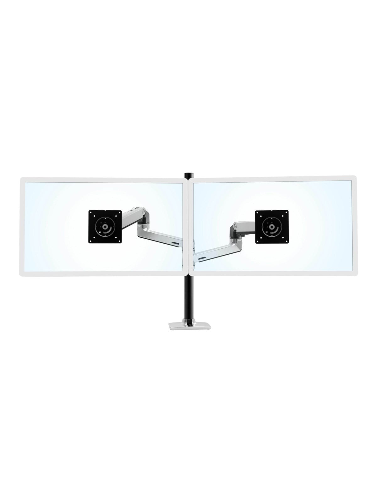 Ergotron LX Dual Stacking Arm Tall Pole (polished aluminum)