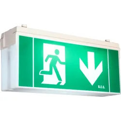 BEG Brück Electronic Rettungszeichenleuchte 8W LL 2DN-H25/8/EVG