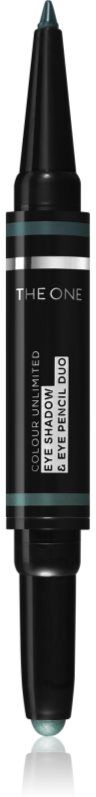 Oriflame The One Colour Unlimited eye shadow and eye pencil 2-in-1 shade Emerald Green 1,2 g