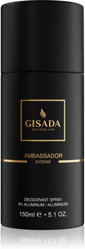 Gisada Ambassador Intense deodorant spray aluminium-free M 150 ml