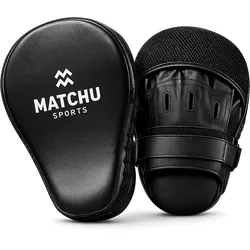 Matchu Sports Box Pratzen - 2 Stücke - Schwarz - Kunstleder