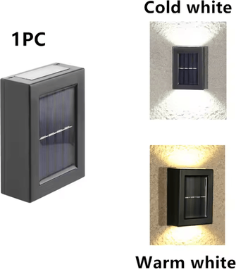 Inspire Curations IP65 Waterproof Solar LED Garden And Step Lights 08tyn 1pcs cold White