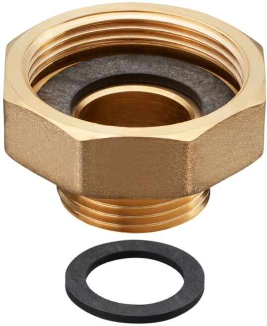 Raccord OVENTROP G1 1/2 IG x G1 IG pour circulateur de circulation avec filetage G1 1/2 (1381587)