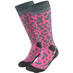 Dynafit, Unisex, Sportsocken, FT Graphic Socken (39 - 42), Mehrfarbig, Pink