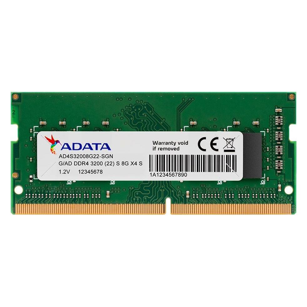 Adata Premier Series (1 x 8GB, 3200 MHz, DDR4-RAM, SO-DIMM) (AD4S32008G22-SGN)
