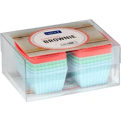 LURCH Flexiform Brownie 12er Set - blau|grün|rot
