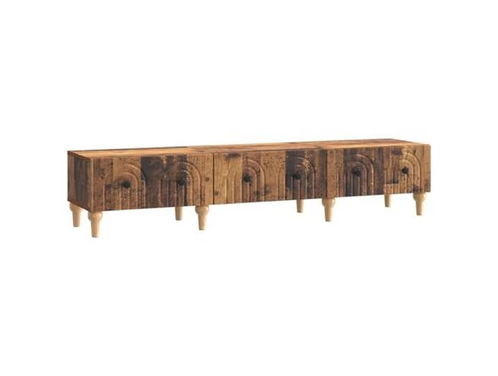 LMTYOENFG TV Schrank Altholz Optik Lowboard 147x34,5x30 cm Holzwerkstoff Formschönes Lowboard in Altholz Optik mit 3 Schubladen für Wohnzimmer und Schlafzimmer, belastbar bis 60 kg.