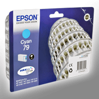 Epson Tinte C13T791240 cyan 79 T7912